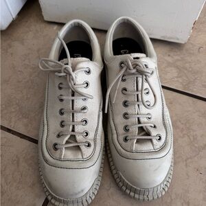 Camper pix Cream and white Women's Sneakers